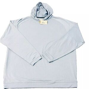 NEW WITH TAGS PETER MILLAR CROWN COMFORT PERFORMANCE GOLF‎ HOODIE 2XL BLUE